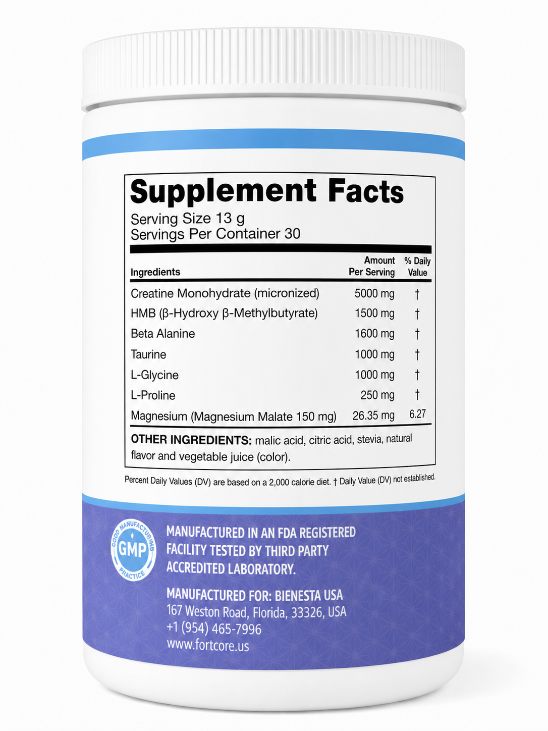 FortCore Elite Creatine