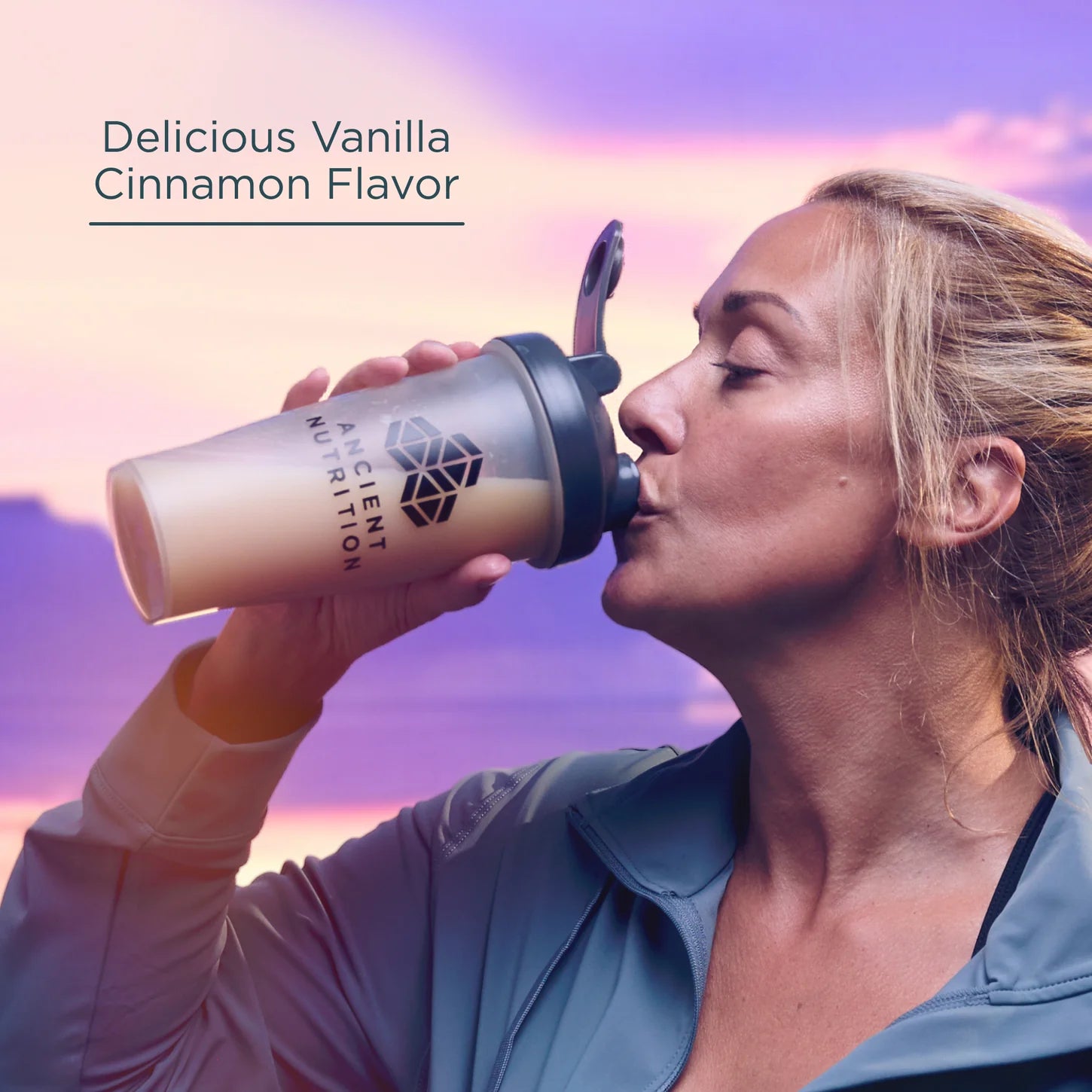 Ancient Nutrition® Whey Protein + Fat Loss Cinnamon Vanilla