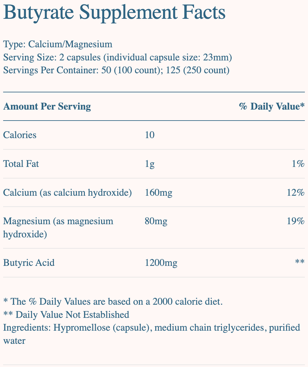 Butirato: suplemento para la salud intestinal