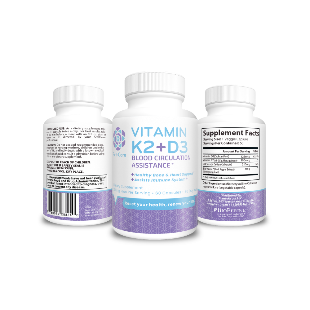 Vitamin D3 + K2