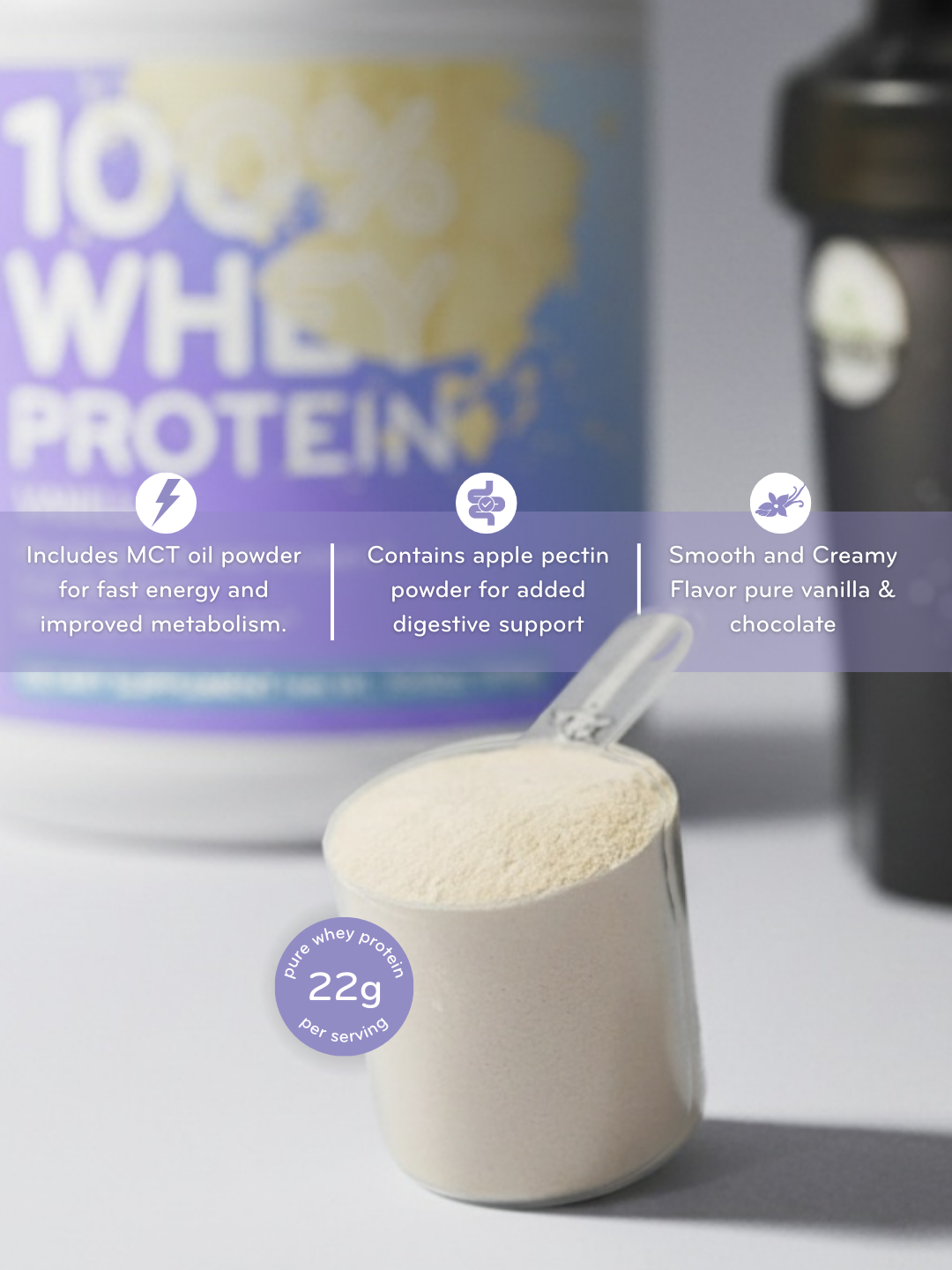 Advanced 100% Whey Protein Isolate (Vanilla)