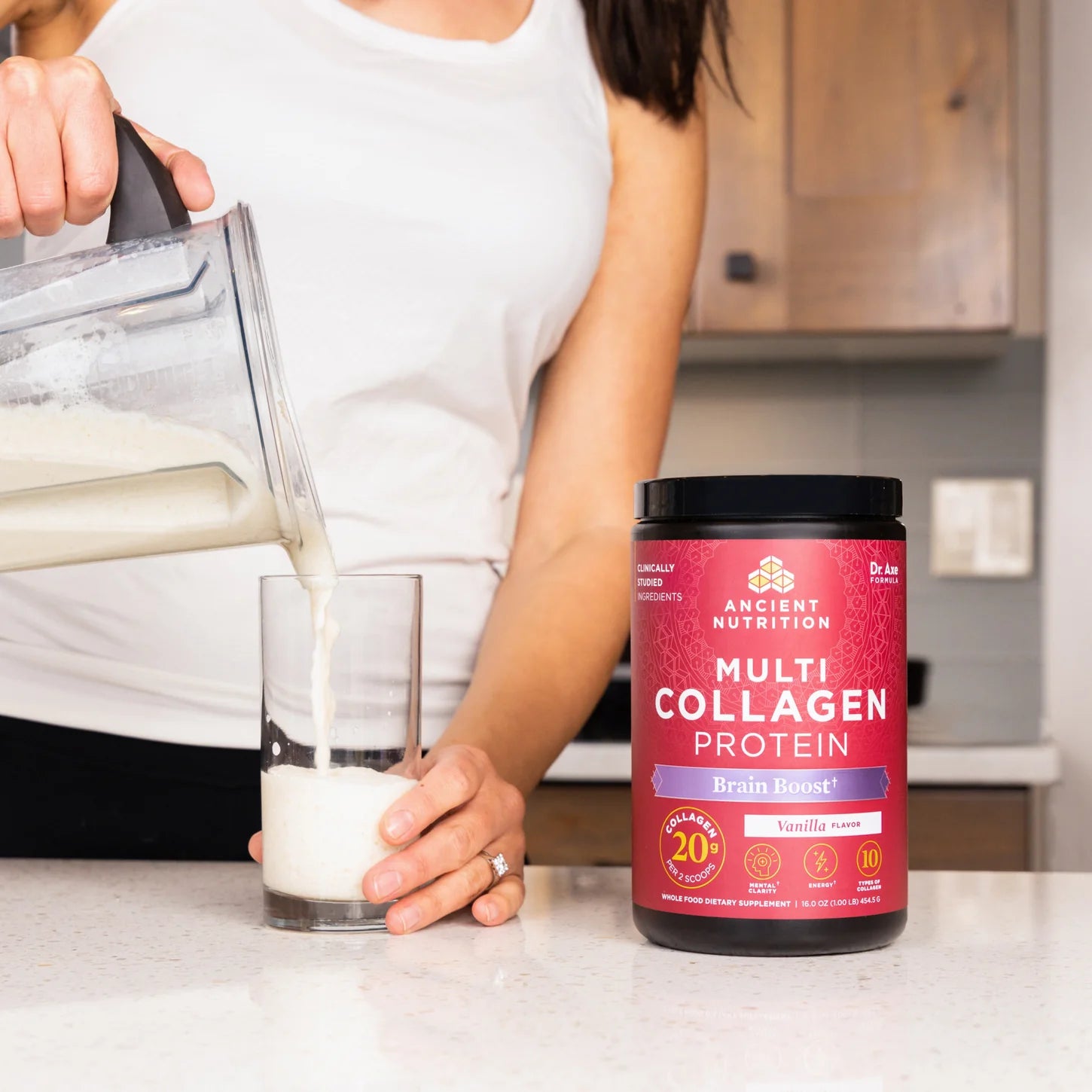 Ancient Nutrition® Multi Collagen Protein Brain Boost